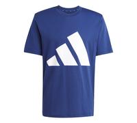 Adidas T-Shirt Essentials Big Logo Kurzarm Herren Dunkelblau/Weiß JE8940 4XL