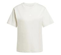 Adidas Damen Essentials Small Logo T- Shirt Freizeitshirt beige S