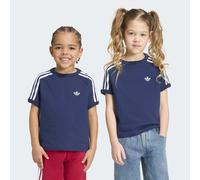 T-Shirt ADIDAS ORIGINALS "3-STREIFEN", Mädchen, Gr. 128, night indigo, Obermaterial: 100% Baumwolle, Shirts T-Shirt (99935436-128) night indigo