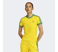 3-STREIFEN T-SHIRT, SCHMAL GESCHNITTEN Eqt Yellow / Green / Collegiate Royal XS