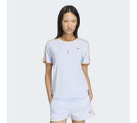 Adidas Originals 3 Stripes Kurzarm-t-shirt L Crystal Sky