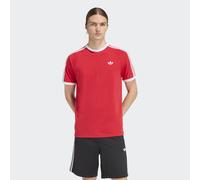 adidas Originals T-Shirt mit Label-Stitching in Rot, Größe XXL