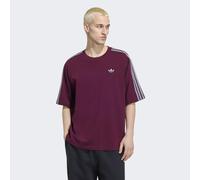 ADICOLOR 3-STREIFEN OVERSIZE T-SHIRT Maroon M