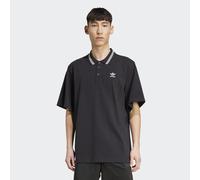 adidas Adicolor Loose Poloshirt Black / White 3XL