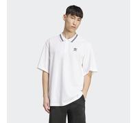 T-Shirt ADIDAS ORIGINALS "ADIDAS ADICOLOR, LOCKER GESCHNITTEN", Herren, Gr. XXL, schwarz-weiß (weiß, schwarz), Obermaterial: 100% Baumwolle, Rundhals, Shirts T-Shirt, sportlicher Stil, lockere Silhoue