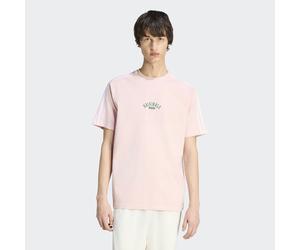 T-Shirt ADIDAS ORIGINALS "ADIDAS ORIGINALS RINGER, MIT VERWASCHENER GRAFIK", Damen, Gr. XXL, sandy pink, Obermaterial: 100% Baumwolle, normal, Rundhals, Shirts T-Shirt (74075057-XXL) sandy pink