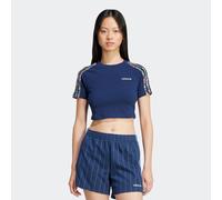 Adidas Originals X Liberty London 3 Stripes Infill Baby Kurzarm-t-shirt M Night Indigo / Multicolor