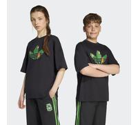 T-Shirt ADIDAS ORIGINALS "ADIDAS X MINECRAFT KIDS", Jungen, Gr. 170, schwarz, Obermaterial: 100% Baumwolle, Rundhals, Shirts T-Shirt, lockere Passform, Rundhalsausschnitt, ohne Verschluss, für Kinder 