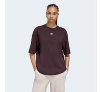 T-Shirt ADIDAS ORIGINALS "ESS BOYFR TEE", Damen, Gr. L, auco, Obermaterial: 100% Baumwolle, normal, Rundhals, Shirts T-Shirt, sportlicher Stil, Kurzarm, aus Baumwolljersey (45484757-L) auco