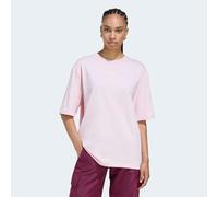 T-Shirt ADIDAS ORIGINALS "ESS BOYFR TEE", Damen, Gr. L, sanpin, Obermaterial: 100% Baumwolle, normal, Rundhals, Shirts T-Shirt, sportlicher Stil, Kurzarm, aus Baumwolljersey (50648604-L) sanpin