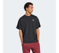 T-Shirt ADIDAS ORIGINALS "ESS OS TEE", Herren, Gr. S, schwarz, Obermaterial: 100% Baumwolle, Shirts T-Shirt, mit geripptem Rundhalsausschnitt, Kurzarmdesign, ohne Verschluss (74977654-S) schwarz