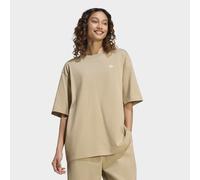 T-Shirt ADIDAS ORIGINALS "ESSENTIALS, BOYFRIEND-FIT", Damen, Gr. M, beige (khaki three), Obermaterial: 100% Baumwolle, Rundhals, Shirts T-Shirt, für Erwachsene, mit Kurzarm, ohne Verschluss (15084308-