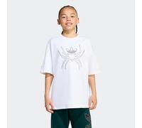 T-Shirt ADIDAS ORIGINALS "FÜR KINDER", Jungen, Gr. 152, weiß, Obermaterial: 100% Baumwolle, Rundhals, Shirts T-Shirt, sportlicher Stil, kurze Ärmel, mit Rundhalsausschnitt, für Kinder (67052405-152) w