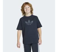 T-Shirt ADIDAS ORIGINALS "GFX TR LO TEE", Jungen, Gr. 164, schwarz, schwarz, Obermaterial: 100% Baumwolle, Rundhals, Shirts T-Shirt, für Kinder, Kurzarmdesign, sportlicher Stil, Rundhalsausschnitt (48
