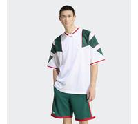 T-Shirt ADIDAS ORIGINALS "JSY", Herren, Gr. S, weiß, Obermaterial: 100% Polyester, V-Ausschnitt, Shirts T-Shirt, für Erwachsene, mit V-Ausschnitt, ohne Verschluss, aus Polyester (74087802-S) weiß
