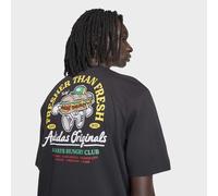 T-Shirt ADIDAS ORIGINALS "LOOSE GRAPHIC T", Herren, Gr. L, schwarz, Obermaterial: 100% Baumwolle, normal, Rundhals, Shirts T-Shirt, Print T-Shirt (86625669-L) schwarz