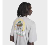 T-Shirt ADIDAS ORIGINALS "LOOSE GRAPHIC T", Herren, Gr. M, medium grau heather, Obermaterial: 100% Baumwolle, normal, Rundhals, Shirts T-Shirt, Print T-Shirt (55592167-M) medium grau heather
