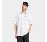 adidas Adicolor Loose Poloshirt White / Black XL