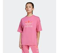 Oversize Trefoil T-Shirt Pink Fusion 152
