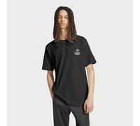 T-Shirt ADIDAS ORIGINALS "PARIS SST GFX T", Damen, Gr. S, schwarz, Obermaterial: 100% Baumwolle, normal, Rundhals, Shirts T-Shirt (45249558-S) schwarz