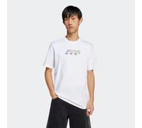 T-Shirt ADIDAS ORIGINALS "Q12 TS ROLLER", Herren, Gr. XXL, weiß, Obermaterial: 100% Baumwolle, Shirts T-Shirt (14493744-XXL) weiß