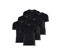 T-Shirt ADIDAS ORIGINALS "T-Shirt 6er Pack", Damen, Gr. L, schwarz, Obermaterial: 100% Baumwolle CO., Shirts T-Shirt (81505654-L) schwarz