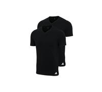 Adidas Underwear Active Flex Cotton Kurzarm-unterhemd Mit V-ausschnitt 2 Einheiten