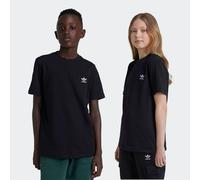 T-Shirt ADIDAS ORIGINALS "TEE", Jungen, Gr. 140, schwarz, Obermaterial: 100% Baumwolle, Rundhals, Shirts T-Shirt, für Kinder und Teens, mit gerippten Details, mit Rundhalsausschnitt (92102468-140) sch