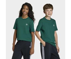 T-Shirt ADIDAS ORIGINALS "TEE", Jungen, Gr. 152, collegiate grün, Obermaterial: 100% Baumwolle, Rundhals, Shirts T-Shirt, für Kinder und Teens, mit gerippten Details, mit Rundhalsausschnitt (41127163-