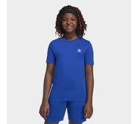 T-Shirt ADIDAS ORIGINALS "TEE", Mädchen, Gr. 128, blau (collegiate royal), Obermaterial: 100% Baumwolle, Rundhals, Shirts T-Shirt, für Kinder und Teens, mit gerippten Details, mit Rundhalsausschnitt (