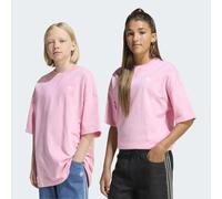 T-Shirt ADIDAS ORIGINALS "TEE", Mädchen, Gr. 152, light pink, Obermaterial: 100% Baumwolle, Rundhals, Shirts T-Shirt, lockere Passform, für Kinder, mit aufgesticktem Trefoil Logo (99686809-152) light