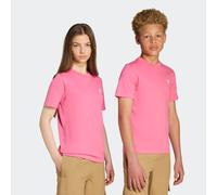 T-Shirt ADIDAS ORIGINALS "TEE", Mädchen, Gr. 176, pink (pink fusion), Obermaterial: 100% Baumwolle, Rundhals, Shirts T-Shirt, für Kinder und Teens, mit gerippten Details, mit Rundhalsausschnitt (31368