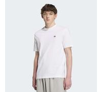 T-Shirt ADIDAS ORIGINALS "TREFOIL ESSENTIALS", Herren, Gr. S, weiß, Obermaterial: 100% Baumwolle, Rundhals, Shirts T-Shirt, mit Rundhalsausschnitt, ohne Verschluss, aus Baumwolle (87453438-S) weiß