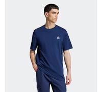 T-Shirt ADIDAS ORIGINALS "TREFOIL ESSENTIALS", Herren, Gr. S, blau (night indigo), Obermaterial: 100% Baumwolle, normal, Rundhals, Shirts T-Shirt, sportlicher Stil, Kurzarm, mit Rundhalsausschnitt (47