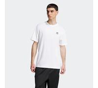 T-Shirt ADIDAS ORIGINALS "TREFOIL ESSENTIALS", Jungen, Gr. S, weiß, Obermaterial: 100% Baumwolle, normal, Rundhals, Shirts T-Shirt, sportlicher Stil, Kurzarm, mit Rundhalsausschnitt (29291920-S) weiß