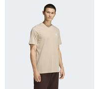 T-Shirt ADIDAS ORIGINALS "TREFOIL ESSENTIALS", Jungen, Gr. XXL, stone khaki, Obermaterial: 100% Baumwolle, normal, Rundhals, Shirts T-Shirt, sportlicher Stil, Kurzarm, mit Rundhalsausschnitt (21460750