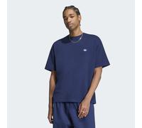 T-Shirt ADIDAS ORIGINALS "TREFOIL ESSENTIALS, LOCKER GESCHNITTEN", Herren, Gr. XL, blau (night indigo), Obermaterial: 100% Baumwolle, Rundhals, Shirts T-Shirt, für Erwachsene, mit Rundhalsausschnitt,