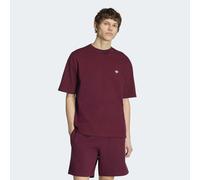 T-Shirt ADIDAS ORIGINALS "TREFOIL ESSENTIALS, LOCKER GESCHNITTEN", Herren, Gr. XXL, rot (maroon), Obermaterial: 100% Baumwolle, Rundhals, Shirts T-Shirt, für Erwachsene, mit Rundhalsausschnitt, ohne V