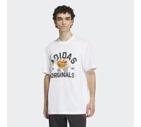 T-Shirt ADIDAS ORIGINALS "TREFOIL SERIES CHARACTER", Herren, Gr. L, weiß, Obermaterial: 100% Baumwolle, normal, Rundhals, Shirts T-Shirt, Print T-Shirt (97651322-L) weiß