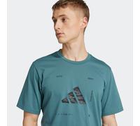 T-Shirt ADIDAS PERFORMANCE "M BOX LOGO G T", Herren, Gr. XL, preloved violet, Obermaterial: 70% Polyester, 30% Baumwolle, Shirts T-Shirt, Trainingsshirt mit CLIMACOOL, Logo mit Camoprint (62710417-XL)