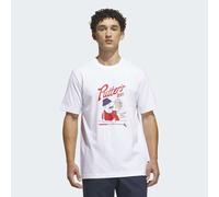 T-Shirt ADIDAS PERFORMANCE "M CHIP T", Herren, Gr. L, weiß, Obermaterial: 100% Baumwolle, Shirts T-Shirt (99591748-L) weiß
