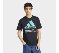 ADIDAS Herren Shirt MERCEDES - AMG PETRONAS FORMULA 1 TEAM GRAFIK (KU9748) L BLACK/SEMIRU