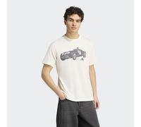 adidas Herren Mercedes - Amg Petronas Formula 1 Team Silver Arrows 1955 Graphic Shirt, Off White/Granite, 3XL
