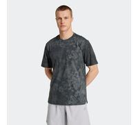 T-Shirt ADIDAS PERFORMANCE "POWER AOP TEE", Herren, Gr. M, schwarz (grau, grau six, schwarz), Obermaterial: 70% Polyester, 30% Baumwolle, Shirts T-Shirt (94481852-M) grau, grau six, schwarz