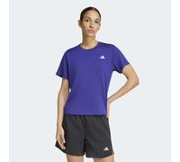 T-Shirt ADIDAS PERFORMANCE "WE MIN CREW TEE", Damen, Gr. S, pure lila, Obermaterial: 93% Polyester, 7% Elasthan, Rundhals, Shirts T-Shirt (75915535-S) pure lila