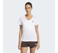 adidas - Women's WE Min V-Neck Tee - Funktionsshirt, Gr. S, weiß (White)