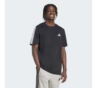 adidas 3 Streifen T-Shirt schwarz pur - L