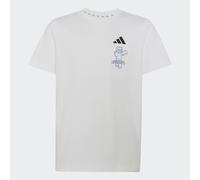 T-Shirt ADIDAS SPORTSWEAR "ADIDAS MINECRAFT", Jungen, Gr. 152, weiß, Obermaterial: 100% Baumwolle, Rundhals, Shirts T-Shirt (51638755-152) weiß