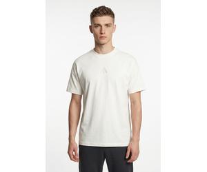 T-Shirt ADIDAS SPORTSWEAR "ALL SZN", Herren, Gr. XL, weiß (sanftes weiß), Obermaterial: 100% Baumwolle, normal, Rundhals, Shirts T-Shirt, mit sportlichem Stil, Kurzarmdesign, ohne Verschluss, aus Baum