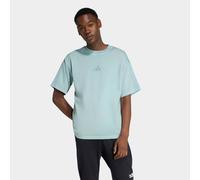 T-Shirt ADIDAS SPORTSWEAR "ALL SZN, VERWASCHENE OPTIK", Herren, Gr. S, wonder sage, Obermaterial: 100% Baumwolle, normal, Rundhals, Shirts T-Shirt (40608048-S) wonder sage